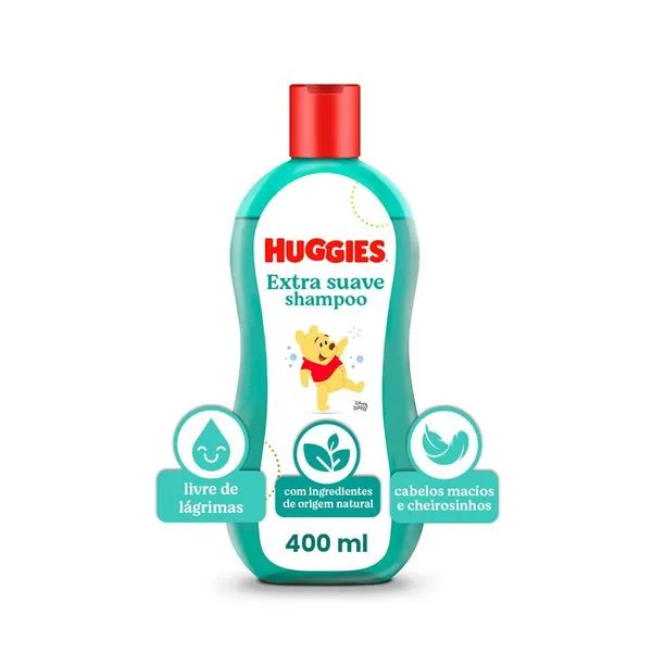 Shampoo Infantil Huggies Leve 400 Pague 350ml 400ml