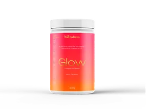 Colágeno da beleza Nutrabem GLOW sabor tangerina 300g