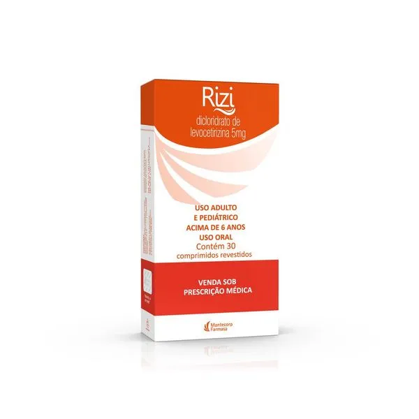 Rizi 5Mg 30 Comprimidos Revestido