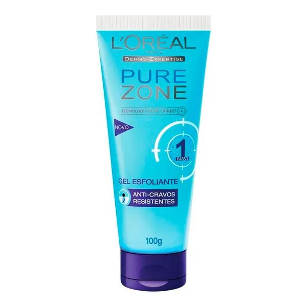 Gel Esfoliante Pure Zone Anti-Cravos – 100g - L’Oréal