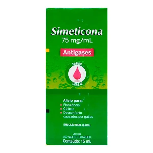 Antigases Simeticona 75mg/ml Genérico Cimed 15ml