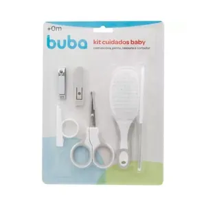 Kit De Cuidados Baby Cinza Buba 11953
