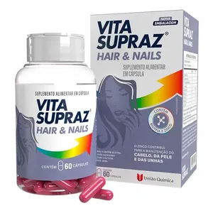 Suplemento Alimentar Vita SurpAZ Cabelos e Unhas 60 Comprimidos