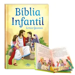 Bíblia Infantil Letras Grandes Todolivro
