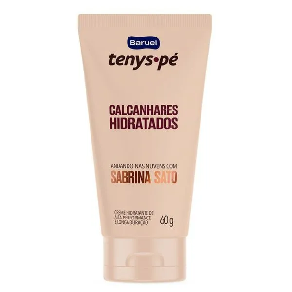 Creme Hidratante Para Os Pés Tenys Pé Baruel Sabrina Sato 60g