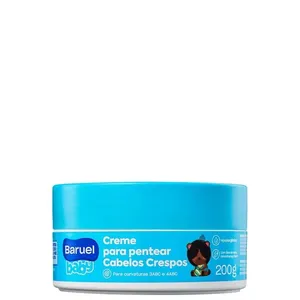 Creme de Pentear Cabelos Crespos Baruel Baby 200g