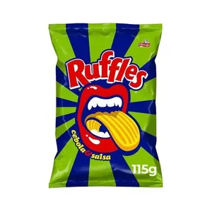 Batata Frita Ruffles Ondulada Sabor Cebola e Salsa 115g