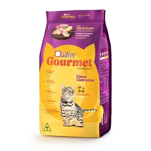 Ração Quatree Gourmet Gatos Castrados Mix De Carnes 10,1 kg