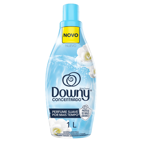 Amaciante de Roupa Concentrado Brisa Suave Downy Frasco 1l