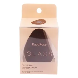 Esponja de Maquiagem Ruby Rose Flat Mirror Glass 1un