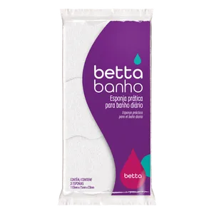 Esponja para Banho Bettabanho Leve 3 unidades