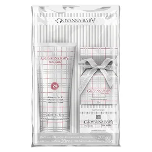 Kit Necessaire Giovanna Baby Blanc Vanilla 200ml+90g+20ml