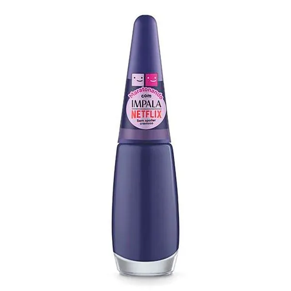 Esmalte Cremoso Impala Netflix Maratonando Sem Spoiler 7,5ml