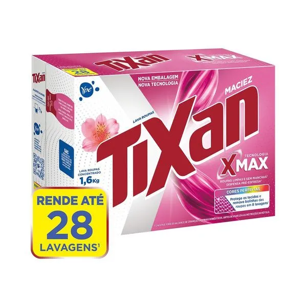 Sabão em Pó Tixan Ypê Maciez 1,6Kg