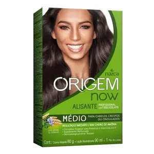 Creme Alisante Origem Now 90ml Ervas E Cereais