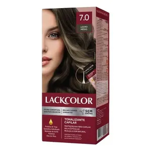 Tonalizante Lack Color 7.0 Louro Médio 1un