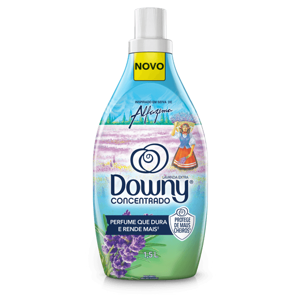 Amaciante de Roupa Concentrado Lavanda Extra Downy Frasco 1,5l