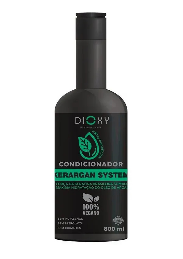 Condicionador Dioxy Hair Repair Kerarrgan System Vegano 800ml