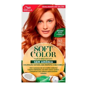Tintura Creme Soft Color 743 Louro Acobreado