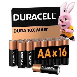 Pilha Duracell Aa Com 16 Unidades Preço Especial