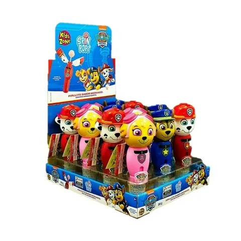 Pirulito Paw Patrol Spin Pops Kids Zone