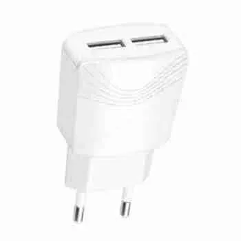 Utimix Fonte de Carregador de Celular 3.1A com 2 Entradas USB