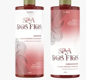 Kit Le Blue Spa Fios Shampoo 450ml +Condicionador 450ml