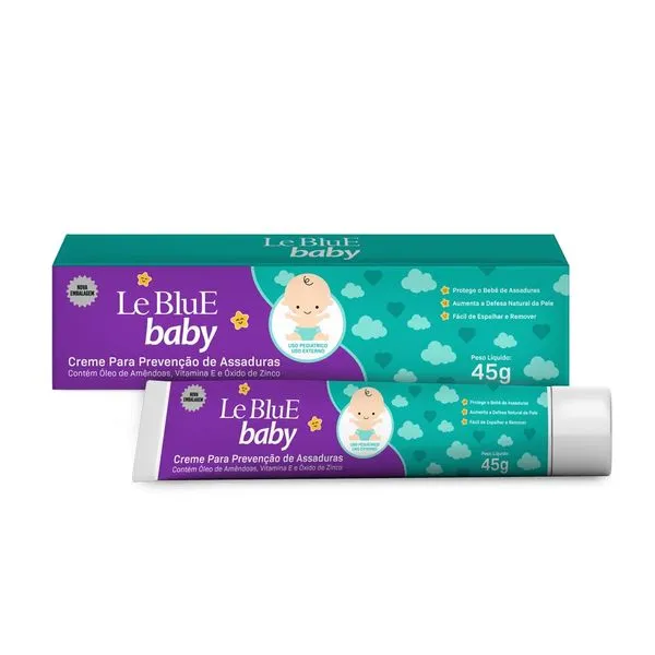 Le Blue Creme para Prevenção de Assaduras 45g