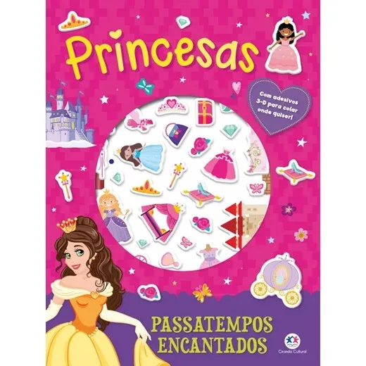 Princesas Livro Passatempos Encantados Ciranda Cultural