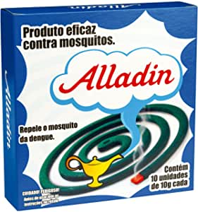 Inseticida Set Espiral Alladin 10 Unidades
