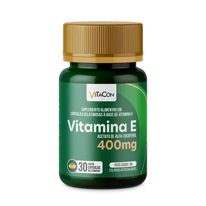 Vitamina E 400mg Vitacon 30 Cápsulas Gelatinosas