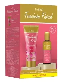 Kit Le Blue Fascínio Floral Hidratante para o Corpo 200g + Óleo para o Corpo 120ml