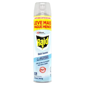 Raid Inseticida Essencial Aqua Protection Spray Aerossol 420ml