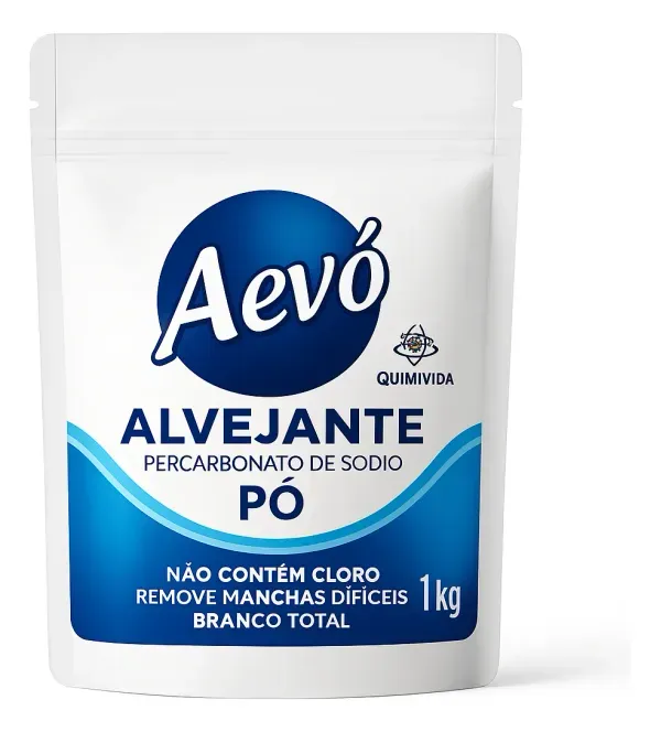 Aevó Alvejante Percarbonato de Sódio Pó Sem Cloro 1kg