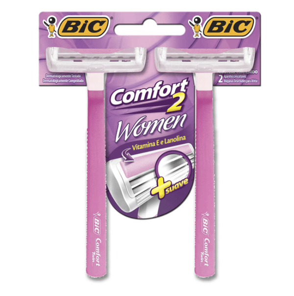 Aparelho para Depilar Bic Comfort Women 2 Unidades