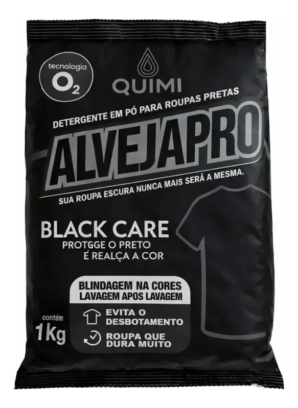 Alvejapro Detegente em Pó Black Care 1kg