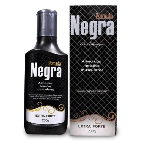 Pomada Negra Natubio Frasco 200g