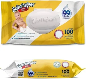 Toalhinhas Umedecidas Select Wipes Baby 100 Unidades