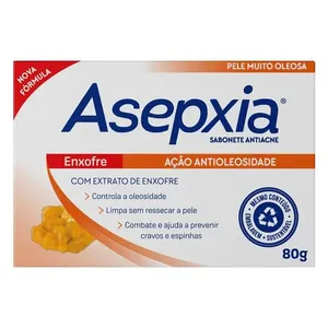 Sabonete Asepxia Enxofre Barra 80g