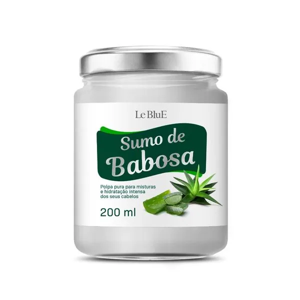 Sumo de Babosa para os Cabelos Le Blue 200ml