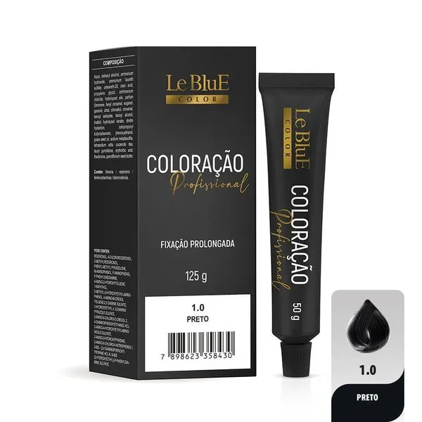 Tintura Le Blue 1.0 Preto