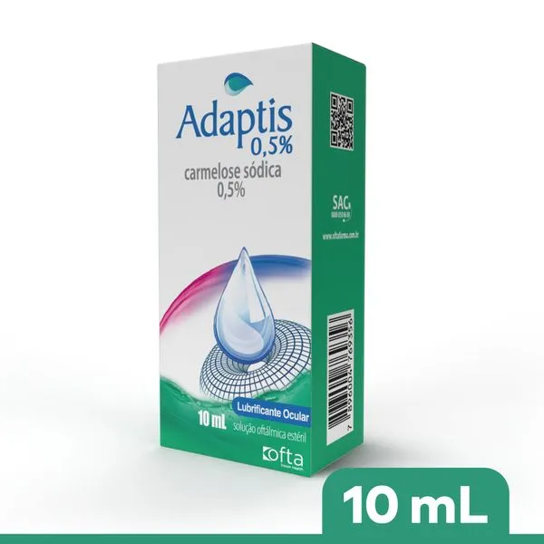 Adaptis 0,5% Colírio Frasco 10ml