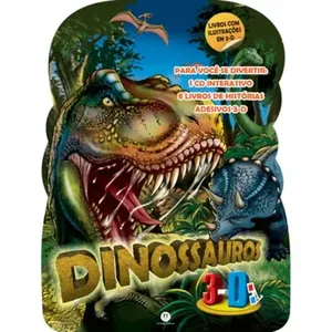 Dinossauros 3D Livro Ciranda Cultural