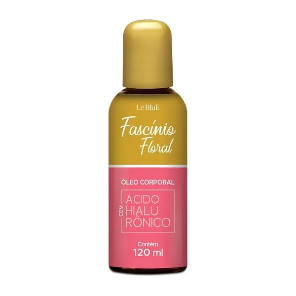 Óleo Corporal Le Blue Fascínio Floral Frasco 120ml