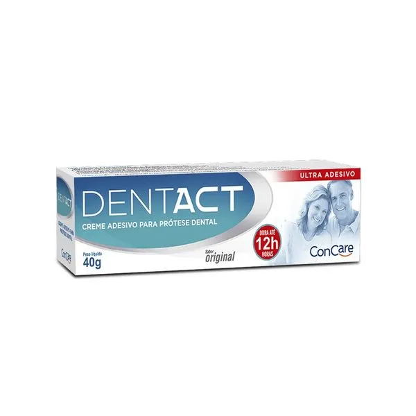 Fixador de Dentadura Dentact Sabor Original 40g