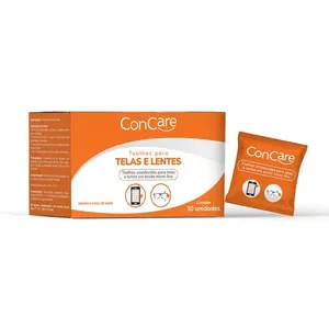 Toalha Umedecida Concare Lente 30 Unidades