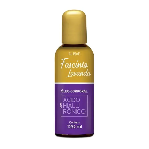 Óleo Corporal Le Blue Fascínio Lavanda Frasco 120ml
