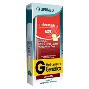 Desloratadina 5mg 30 Comprimidos Revestidos - Germed