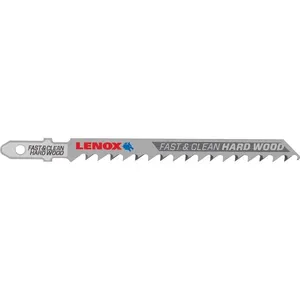 Jogo de lâminas para serra tico-tico 4" encaixe tipo T 6 dentes com 5 peças LENOX