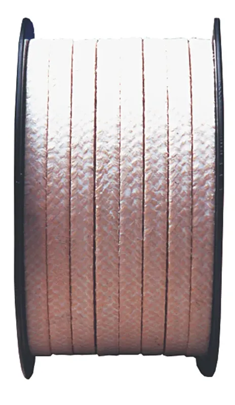 Gaxeta Quadrada de Fibra Meta-Aramida com PTFE 12,7 mm 2 kg 2030 TEADIT